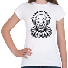 PRINTFASHION Gyerekeket eszek - Női póló - Fehér női póló