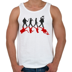 PRINTFASHION Gyilkosok - Férfi atléta - Fehér