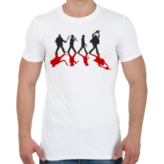 PRINTFASHION Gyilkosok - Férfi póló - Fehér