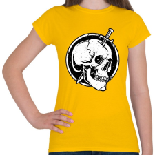 PRINTFASHION Gyilkosság - Női póló - Sárga női póló