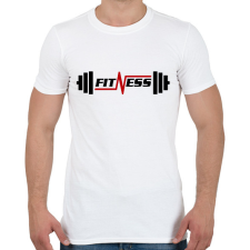PRINTFASHION gym - Férfi póló - Fehér férfi póló
