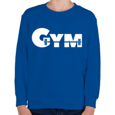 PRINTFASHION GYM - Gyerek pulóver - Királykék gyerek pulóver, kardigán