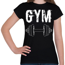 PRINTFASHION Gym  - Női póló - Fekete női póló