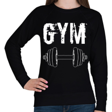 PRINTFASHION Gym  - Női pulóver - Fekete