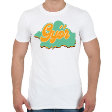 PRINTFASHION Győr - Férfi póló - Fehér