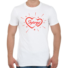 PRINTFASHION Györgyi - Férfi póló - Fehér férfi póló