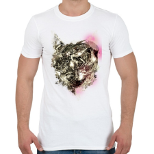 PRINTFASHION Gyűlölt gépezet - Férfi póló - Fehér férfi póló