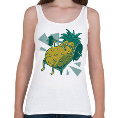 PRINTFASHION Gyúró ananász - Női atléta - Fehér