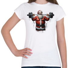 PRINTFASHION Gyúrós mikulás - Női póló - Fehér női póló