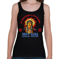 PRINTFASHION Ha odafigyelsz a suttogásra - Női atléta - Fekete női trikó