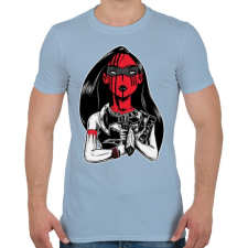 PRINTFASHION Háború hercegnője - Férfi póló - Világoskék férfi póló