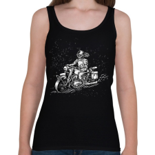 PRINTFASHION Háborúból hazafelé - Női atléta - Fekete női trikó