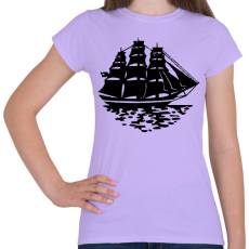 PRINTFASHION Hajó - Női póló - Viola