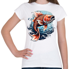 PRINTFASHION hal 2 - Női póló - Fehér