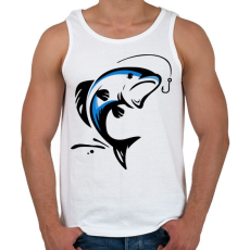 PRINTFASHION hal - Férfi atléta - Fehér