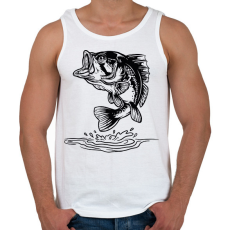 PRINTFASHION hal - Férfi atléta - Fehér