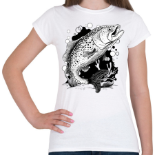 PRINTFASHION Hal - Női póló - Fehér női póló