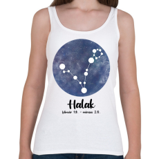 PRINTFASHION Halak - Női atléta - Fehér