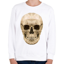 PRINTFASHION Halálfejes póló - Gyerek pulóver - Fehér gyerek pulóver, kardigán