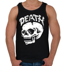 PRINTFASHION Halálkoponya - Férfi atléta - Fekete atléta, trikó