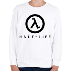 PRINTFASHION Half-Life logo - Gyerek pulóver - Fehér
