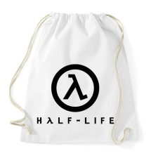 PRINTFASHION Half-Life logo - Sportzsák, Tornazsák - Fehér tornazsák