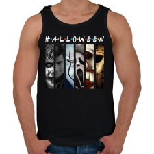 PRINTFASHION Halloween - A legjobbak - Férfi atléta - Fekete atléta, trikó