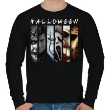 PRINTFASHION Halloween - A legjobbak - Férfi pulóver - Fekete férfi pulóver, kardigán
