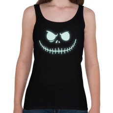 PRINTFASHION Halloween csontváz - Női atléta - Fekete