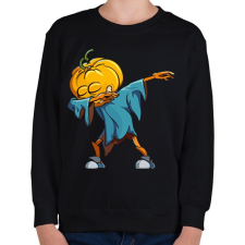 PRINTFASHION Halloween Dab - Gyerek pulóver - Fekete gyerek pulóver, kardigán
