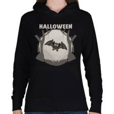 PRINTFASHION HALLOWEEN DENEVÉR - Női kapucnis pulóver - Fekete női pulóver, kardigán