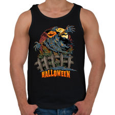 PRINTFASHION halloween - Férfi atléta - Fekete atléta, trikó