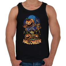 PRINTFASHION halloween - Férfi atléta - Fekete