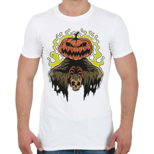 PRINTFASHION Halloween - Férfi póló - Fehér férfi póló