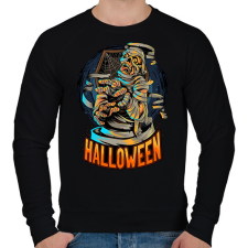 PRINTFASHION halloween - Férfi pulóver - Fekete férfi pulóver, kardigán