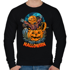PRINTFASHION halloween - Férfi pulóver - Fekete férfi pulóver, kardigán
