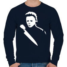 PRINTFASHION halloween - Férfi pulóver - Sötétkék férfi pulóver, kardigán