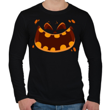 PRINTFASHION halloween head - Férfi hosszú ujjú póló - Fekete férfi póló