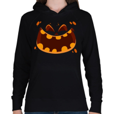 PRINTFASHION halloween head - Női kapucnis pulóver - Fekete női pulóver, kardigán