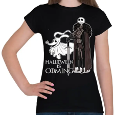 PRINTFASHION Halloween is coming - Női póló - Fekete női póló