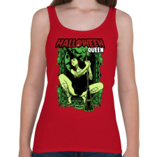 PRINTFASHION Halloween királynő - Női atléta - Cseresznyepiros női trikó