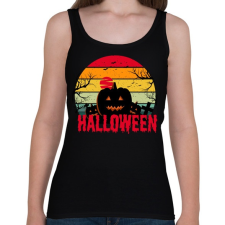 PRINTFASHION Halloween night - Női atléta - Fekete női trikó