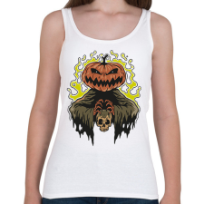 PRINTFASHION Halloween - Női atléta - Fehér női trikó