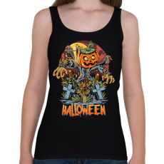 PRINTFASHION Halloween - Női atléta - Fekete