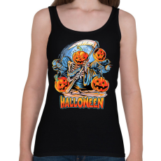 PRINTFASHION Halloween - Női atléta - Fekete