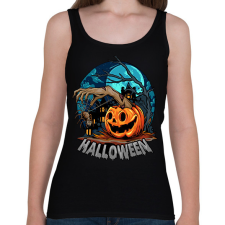 PRINTFASHION halloween - Női atléta - Fekete női trikó