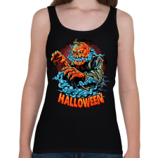 PRINTFASHION halloween - Női atléta - Fekete női trikó