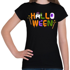 PRINTFASHION Halloween - Női póló - Fekete