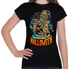 PRINTFASHION halloween - Női póló - Fekete női póló