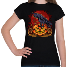 PRINTFASHION halloween - Női póló - Fekete